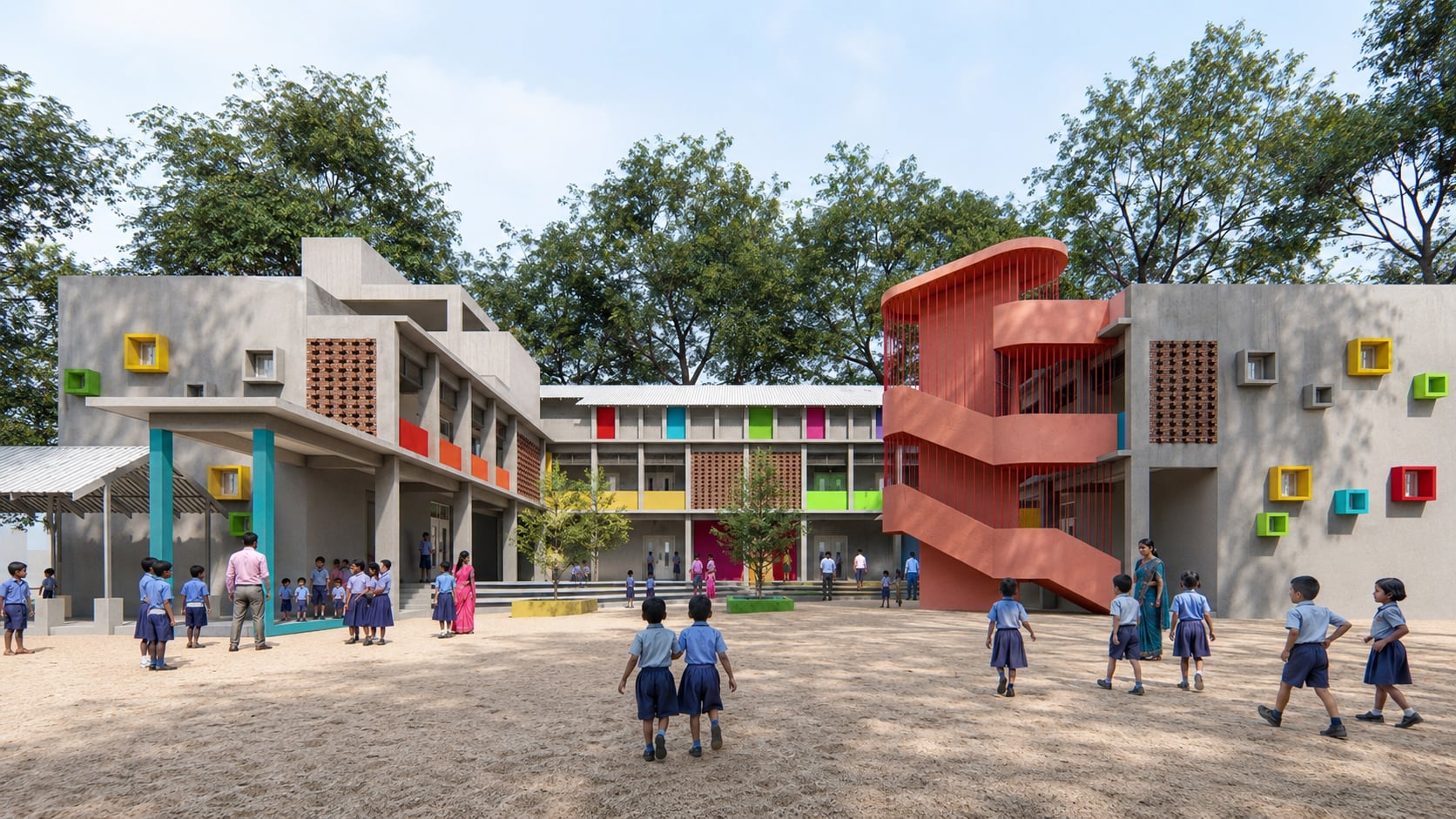 Krishna Prasad Memorial School, Khammam — photograph 2