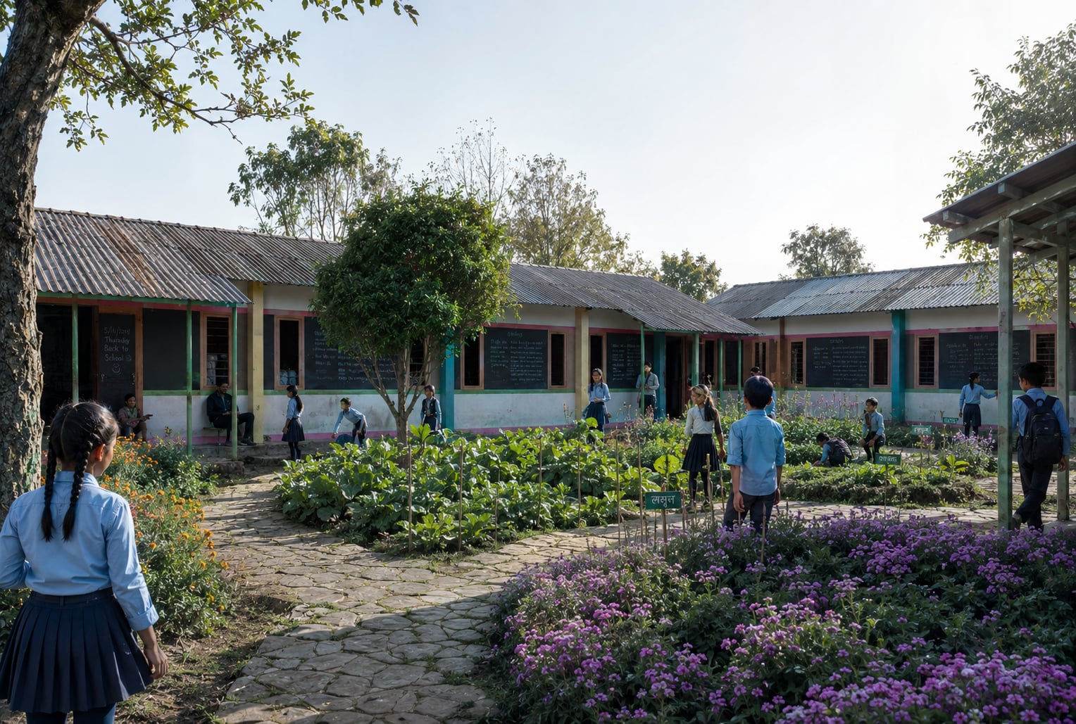 The Courtyard School, Nepal — photograph 3