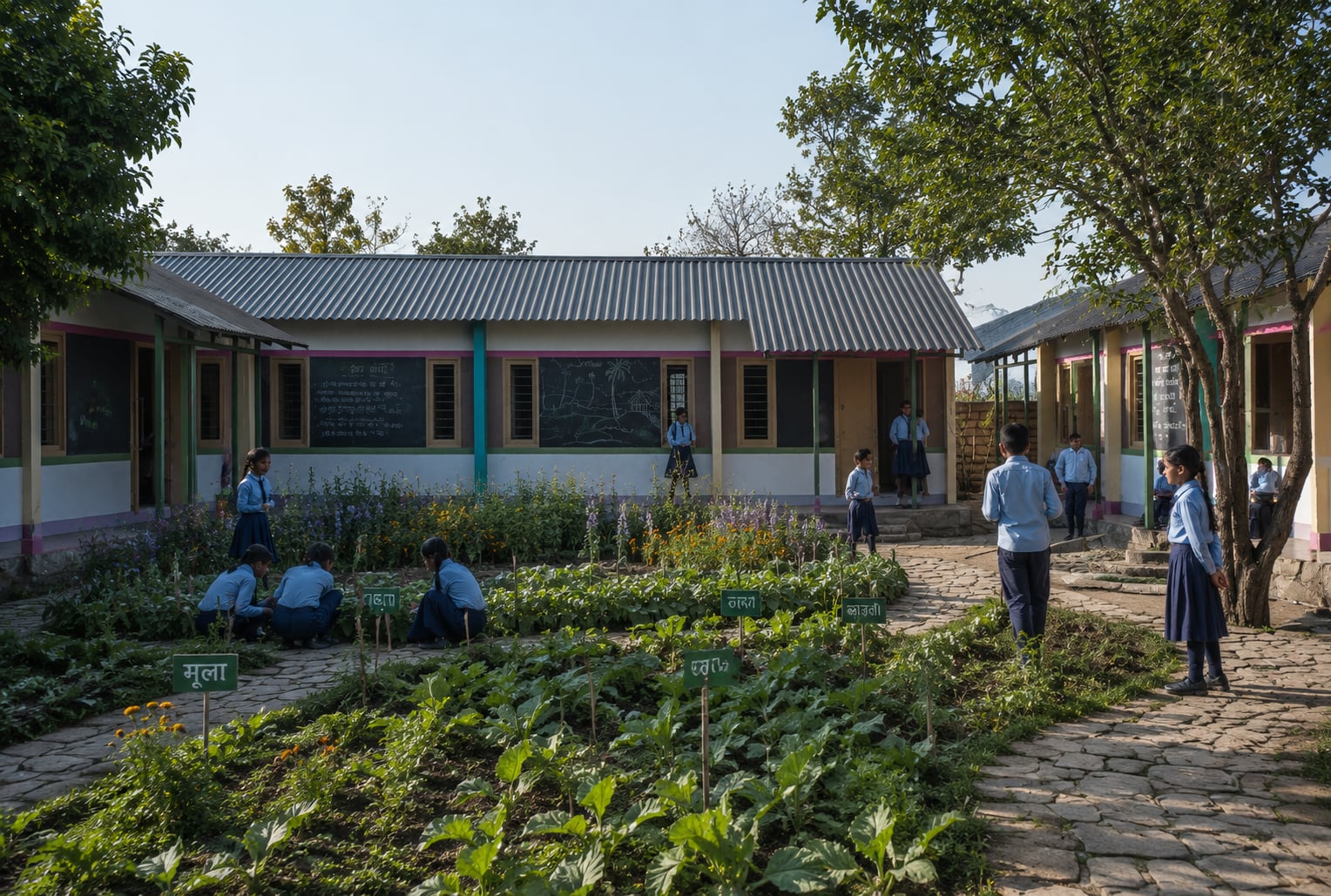 The Courtyard School, Nepal — photograph 4