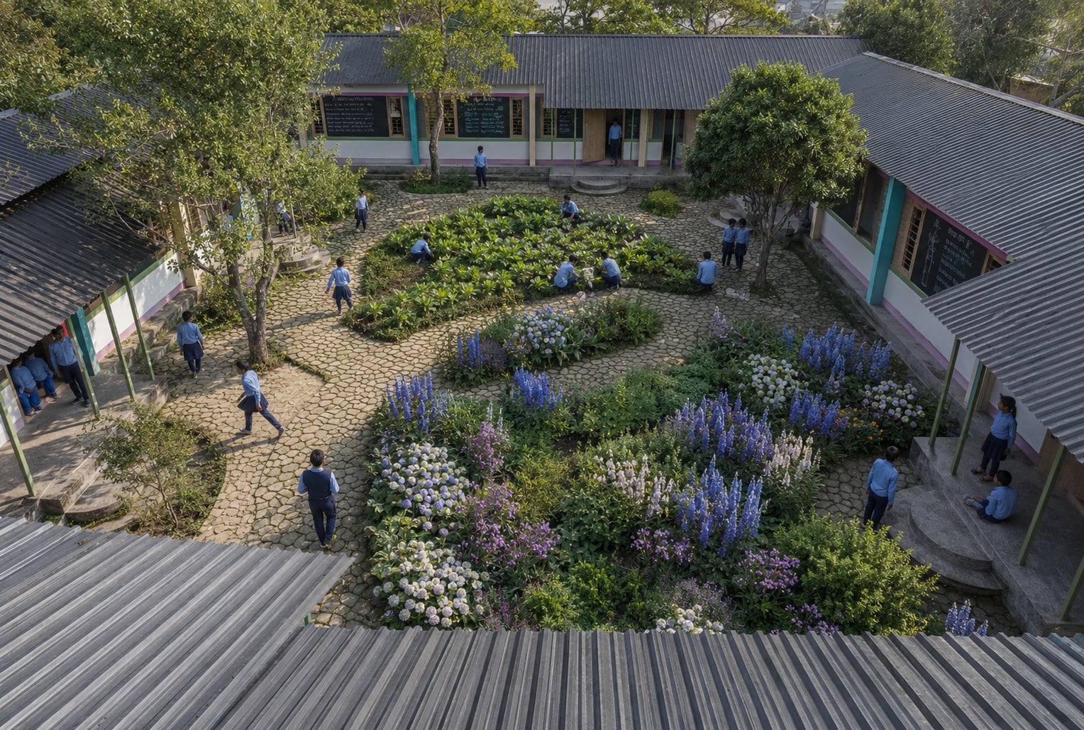 The Courtyard School, Nepal — photograph 5