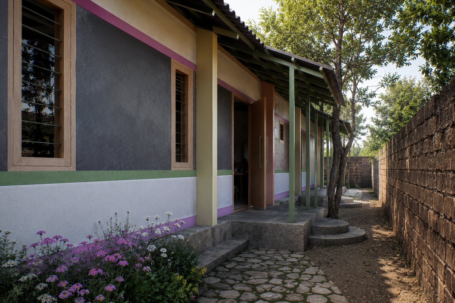 The Courtyard School, Nepal — photograph 6