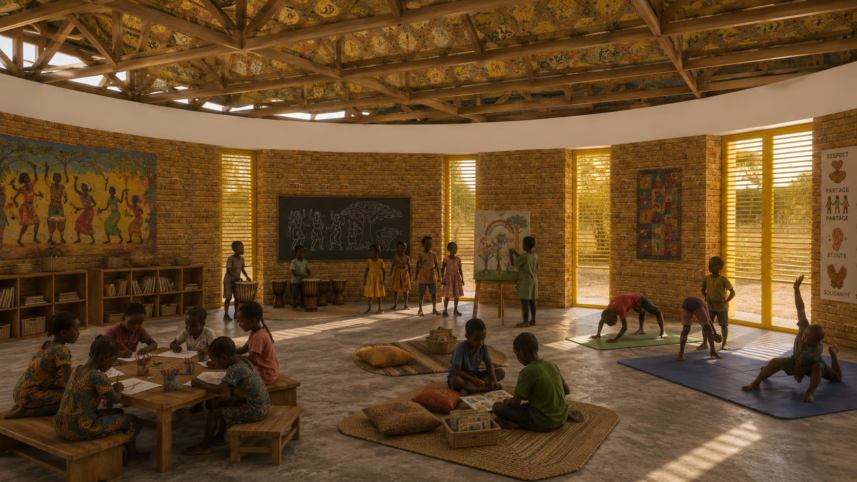 The Egg — Kafountine School, Senegal — photograph 8
