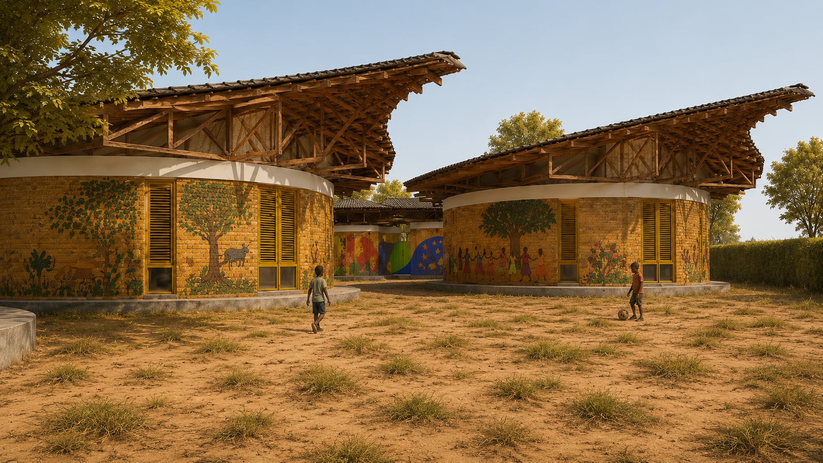 The Egg — Kafountine School, Senegal — photograph 11