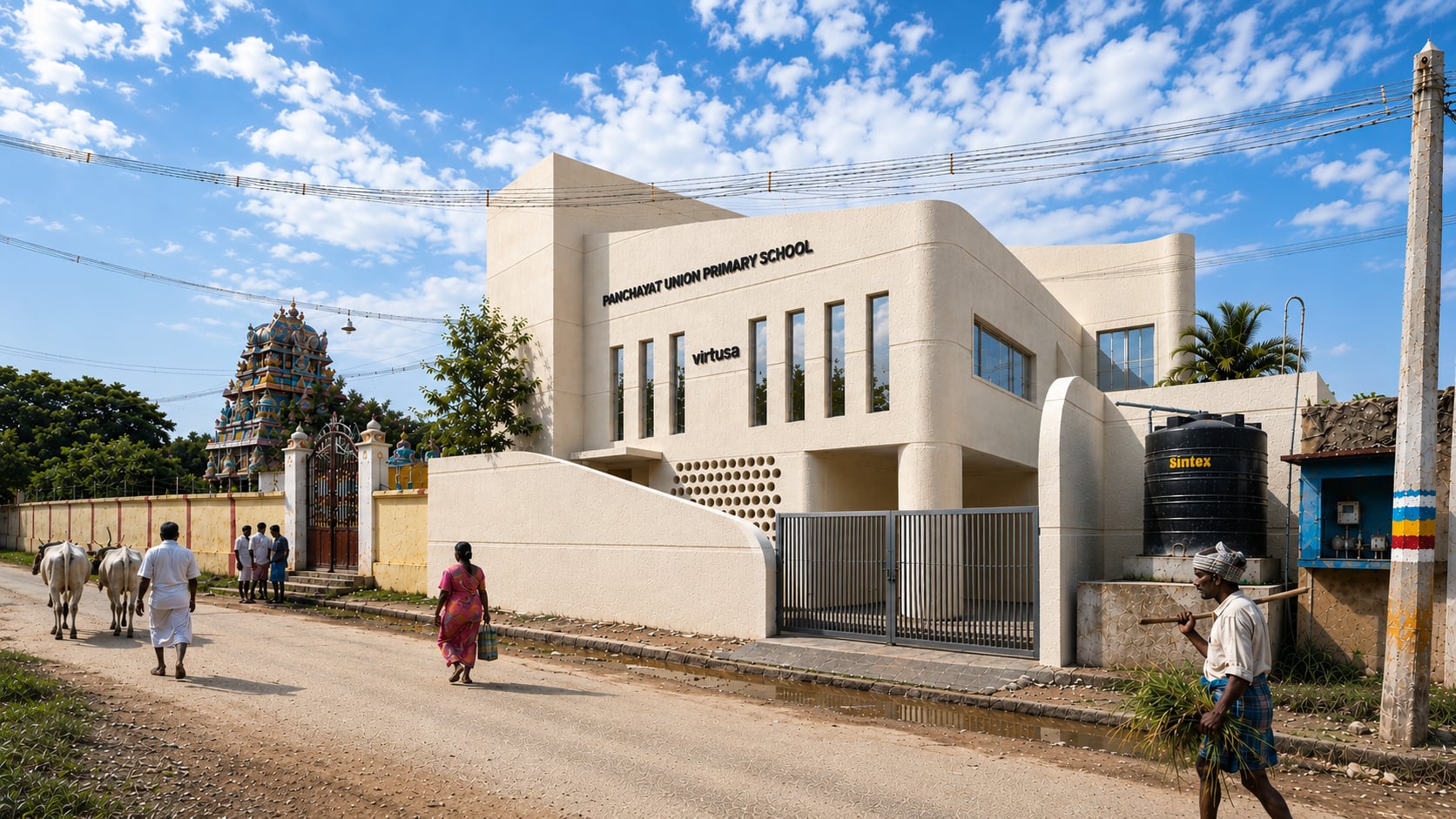 Panchayat Union Primary School, Veerapandi
