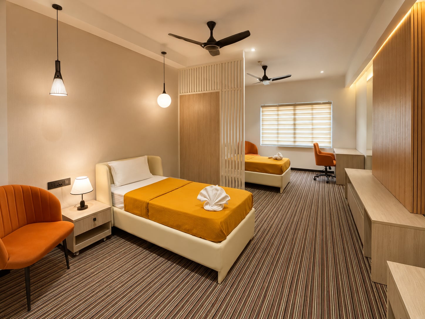 Virtusa Navalur — Lobby & Guest Rooms — photograph 7